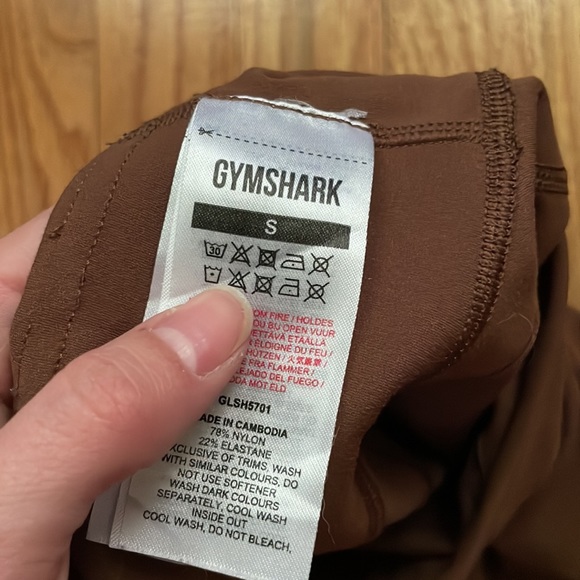 Whitney Simmons x Gymshark - Cycling Shorts - Dandelion Brown - Picture 7 of 8